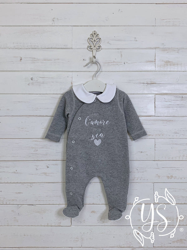 Body Neonato/a, Personalizzato Sono l'amore della Zia - Spio Kids