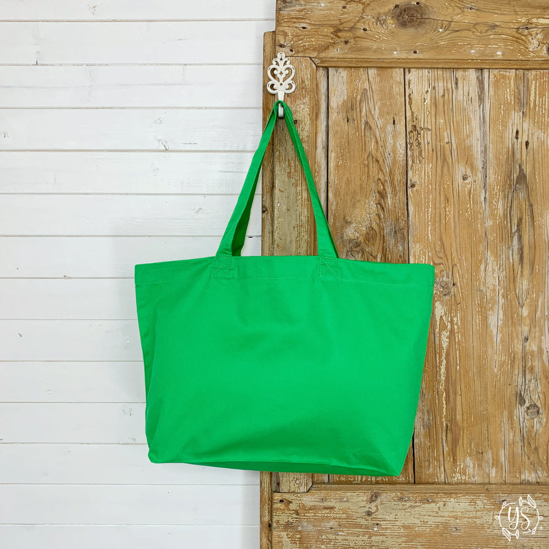 shopper borsa per ogni occasione ricamata personalizzata