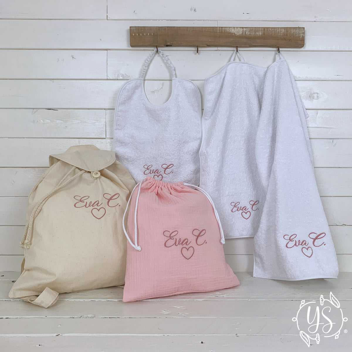 Set asilo - Eva con cuore solo contorno