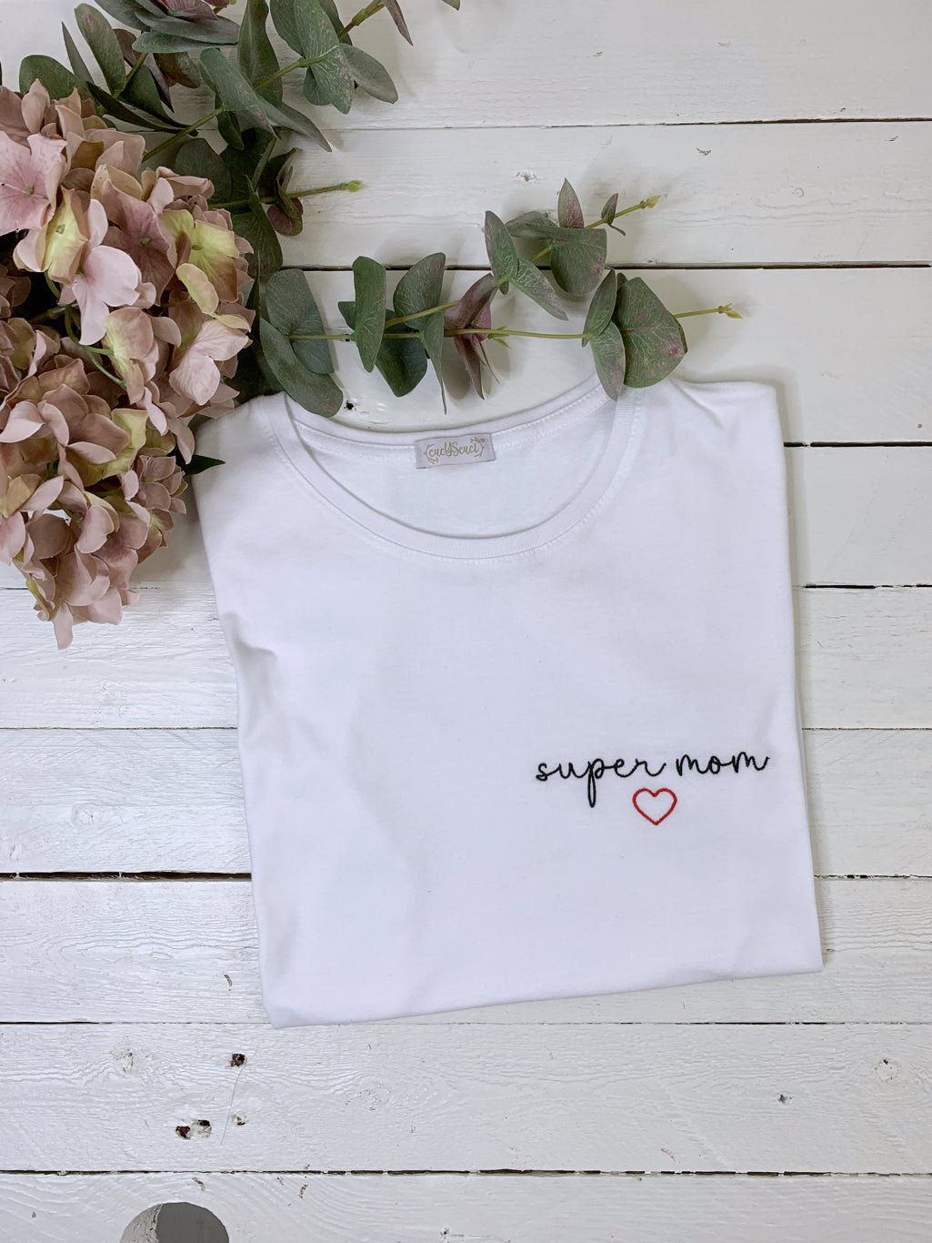 Maglietta Donna 'Super Mamma' – Regalo Divertente Per Compleanno O Festa Della Mamma