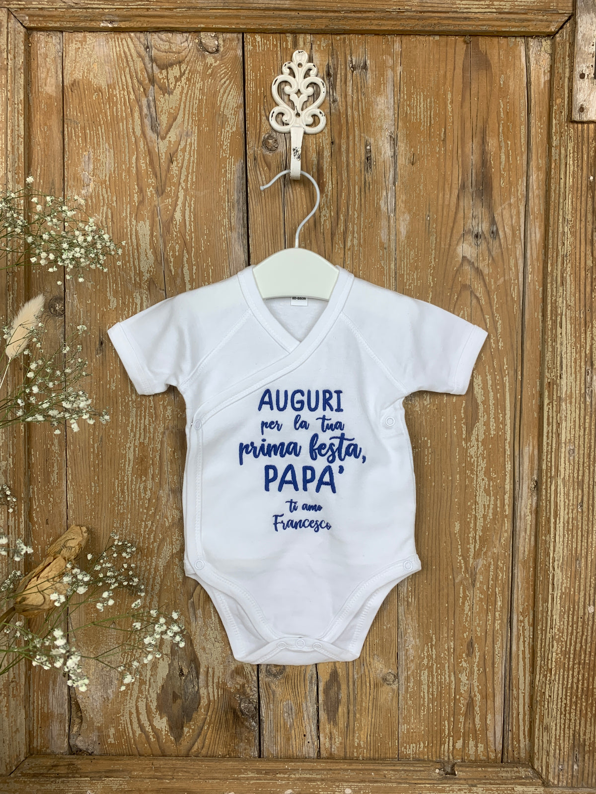 Body - Manica corta aperto - Auguri Prima Festa Papà