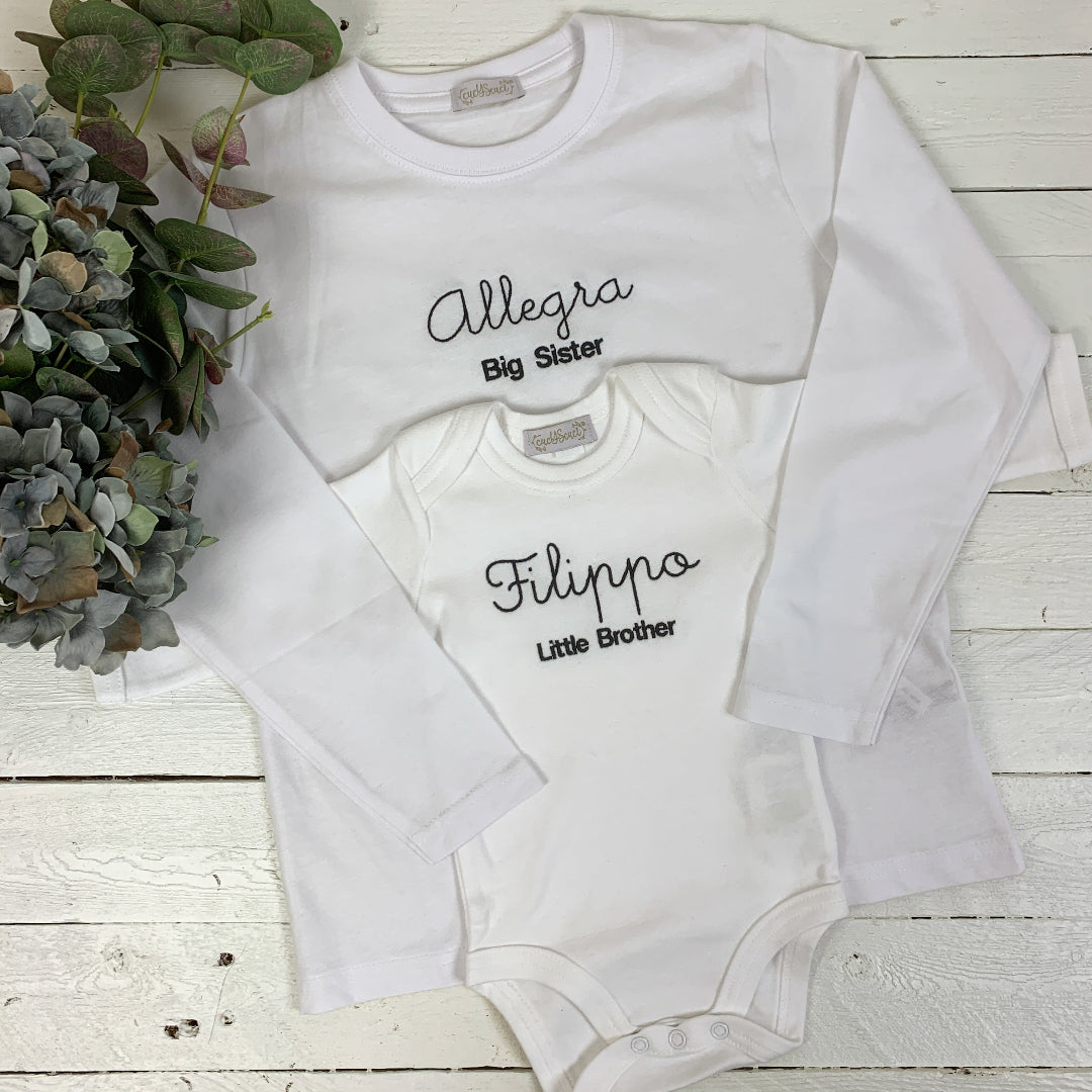 Big/little sister/brother con nome