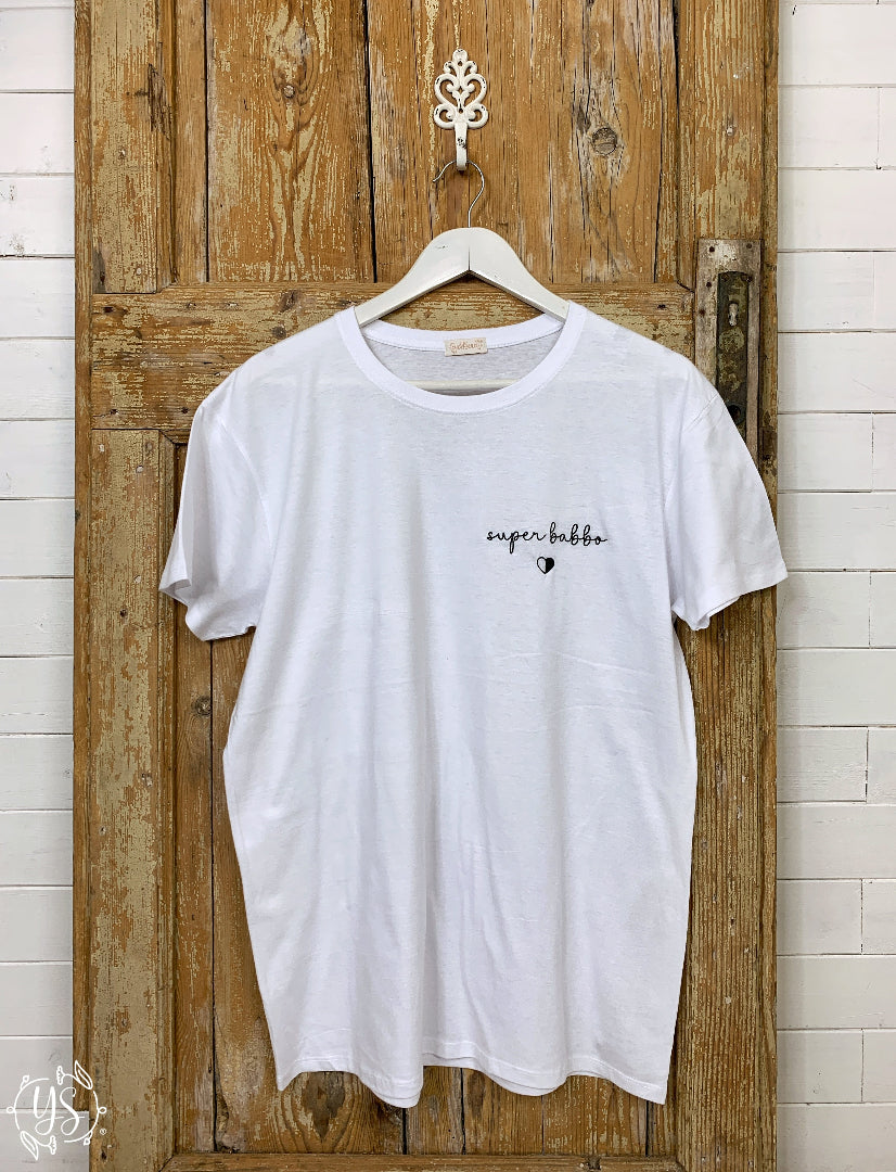 T-shirt uomo - Super babbo tifoso