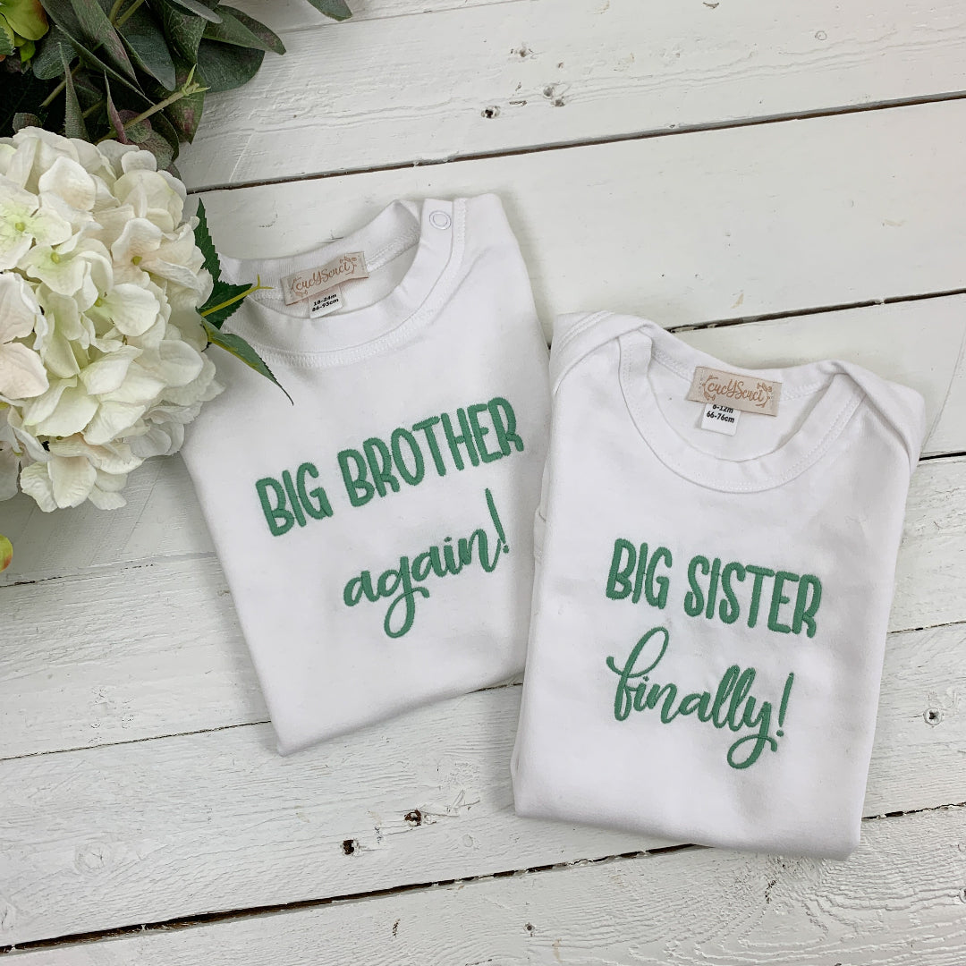 Big brother/sister again/finally