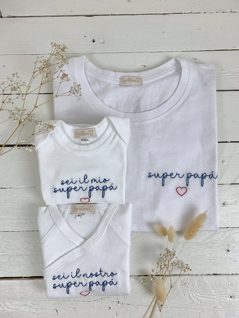 Set papà e figli - Super papà