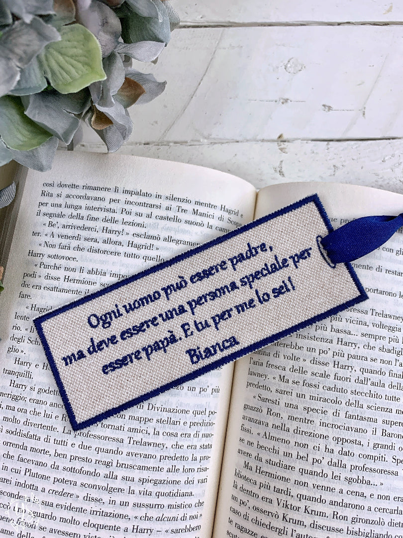 Segnalibro - Ognuno può essere padre....