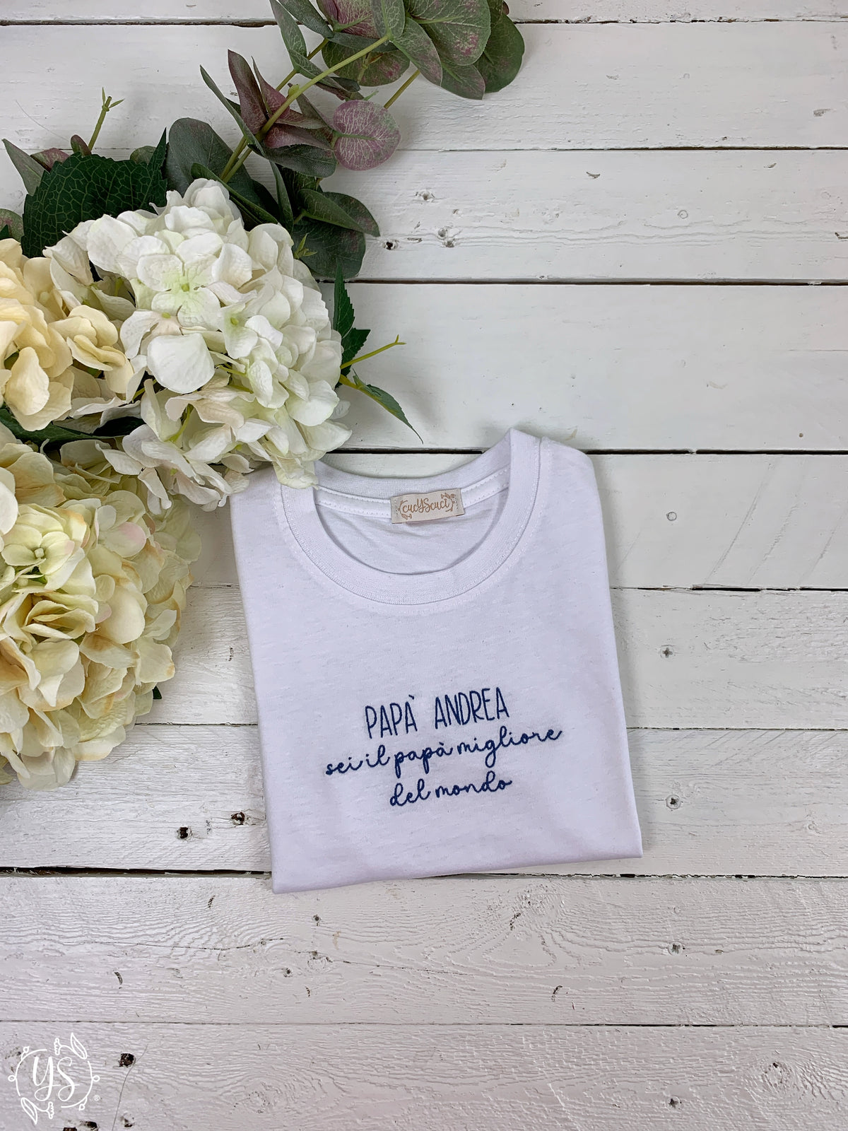 T-shirt Bimbo/a - PAPA&#39; / BABBO sei il papà / babbo migliore del mondo