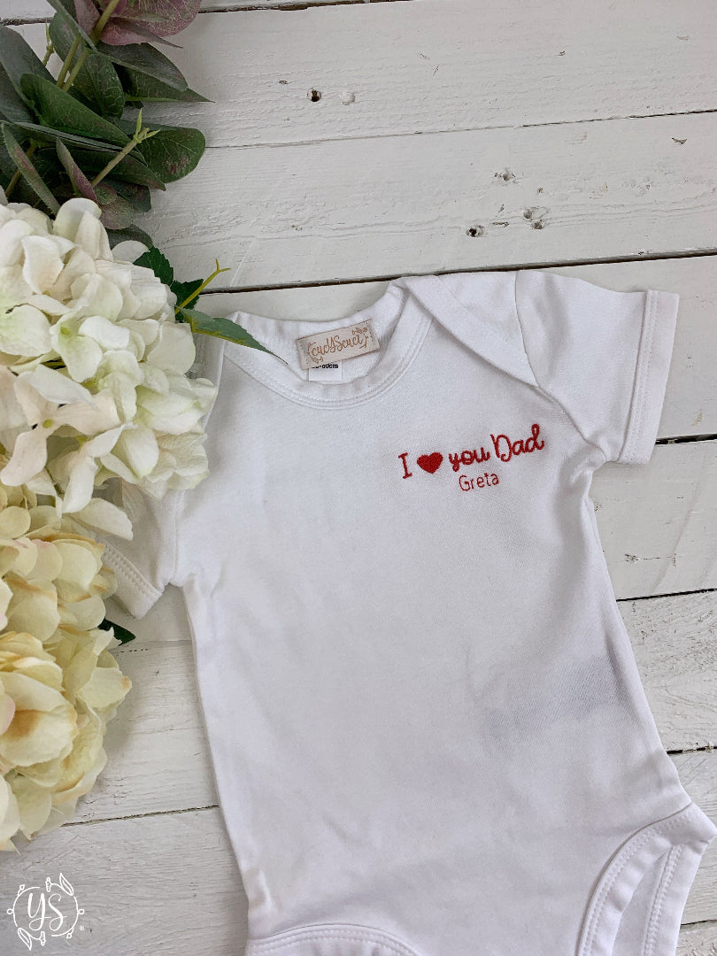 Body - Manica corta chiuso - I Love You Dad