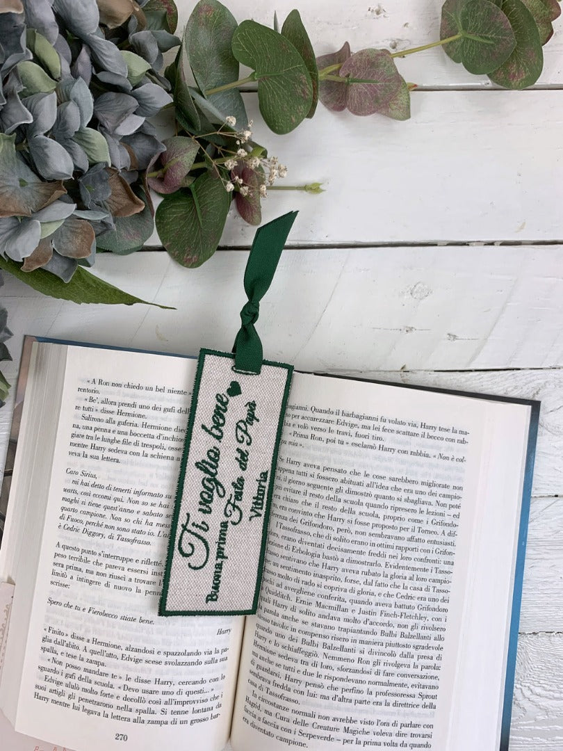 Segnalibro - Ti voglio bene Prima Festa del Papà