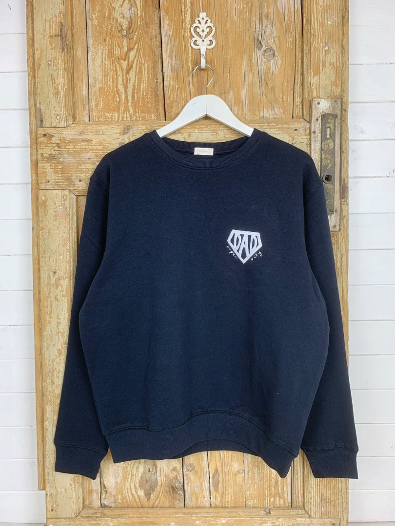 Felpa uomo cotone felpato - Dad Super Hero