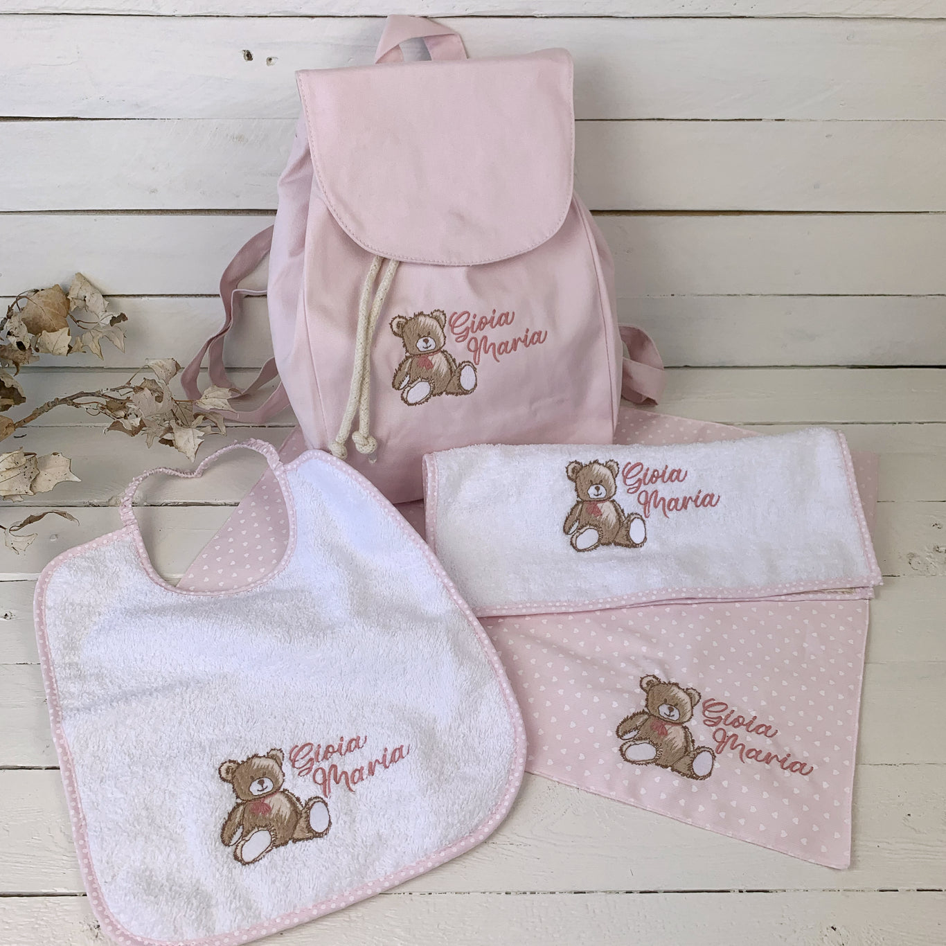 Dog Supplies Sacchettino Asilo Sacchetti Asilo Personalizzati Set