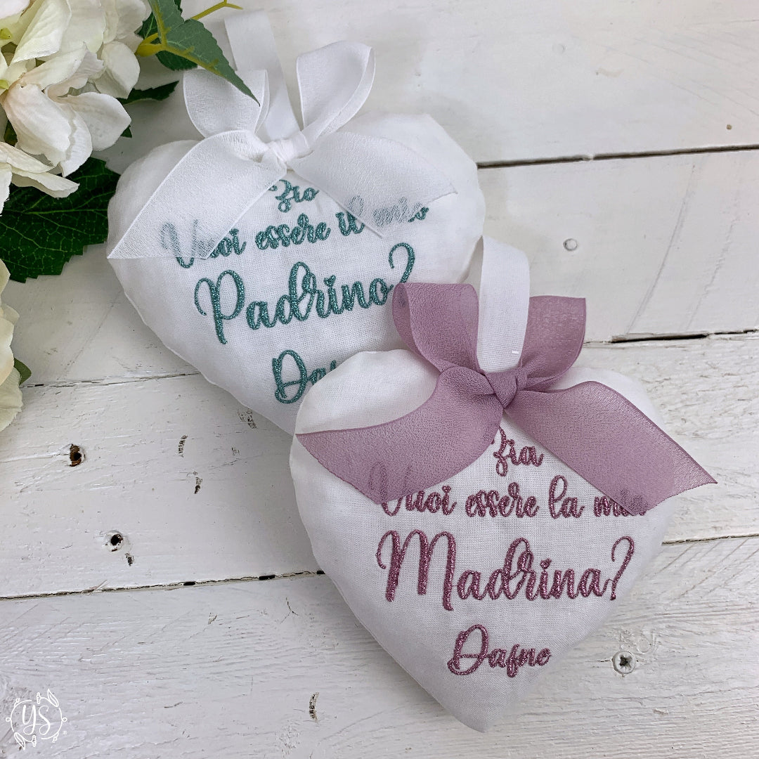 Cuore imbottito - Zio vuoi essere il mio padrino?
