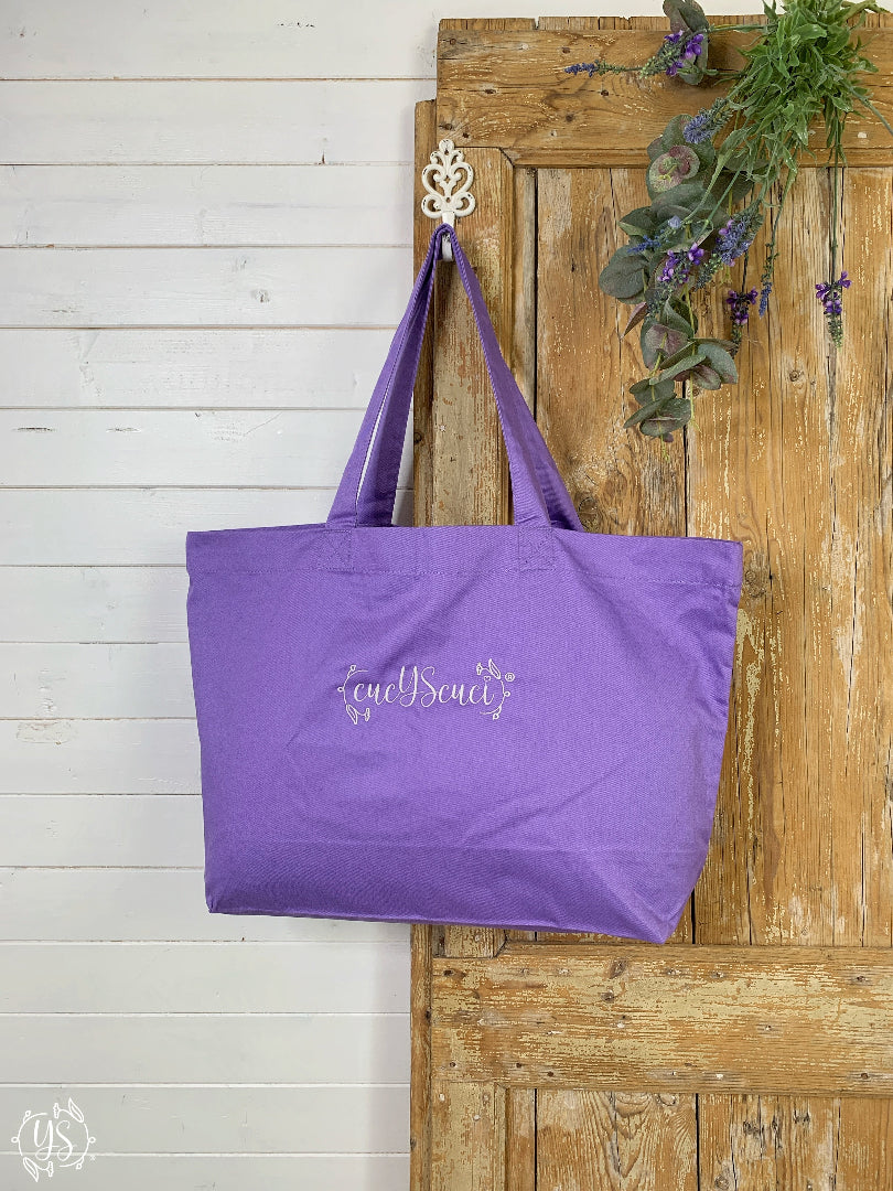 Shopper mare ricamo personalizzabile idea regalo perfetta