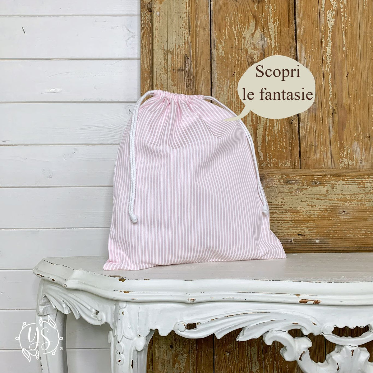 Sacche cambio piquet rosa