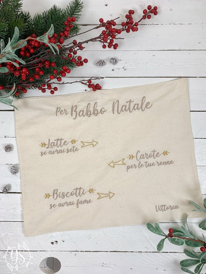 ricamo personalizzato regalo natale 