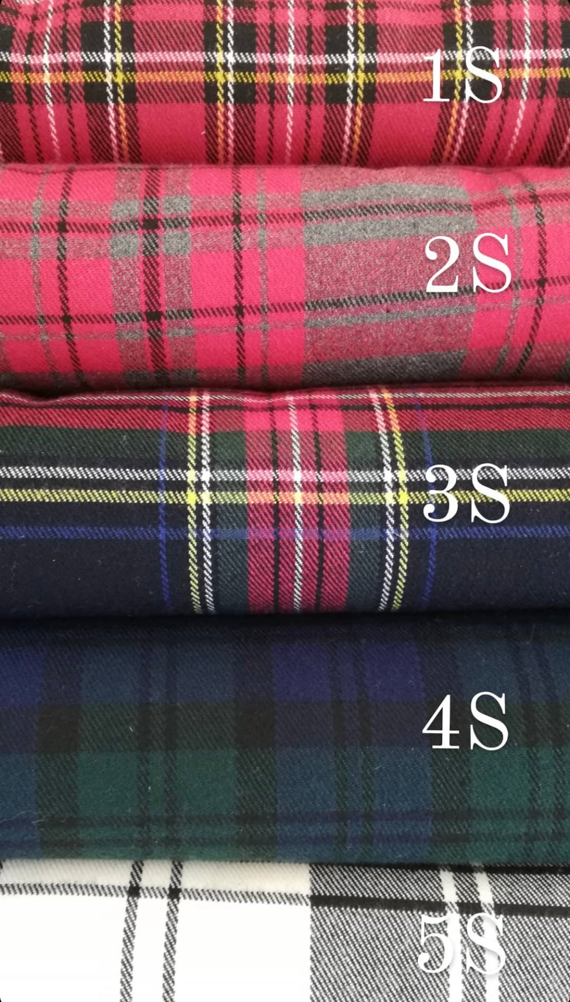 tessuti tartan