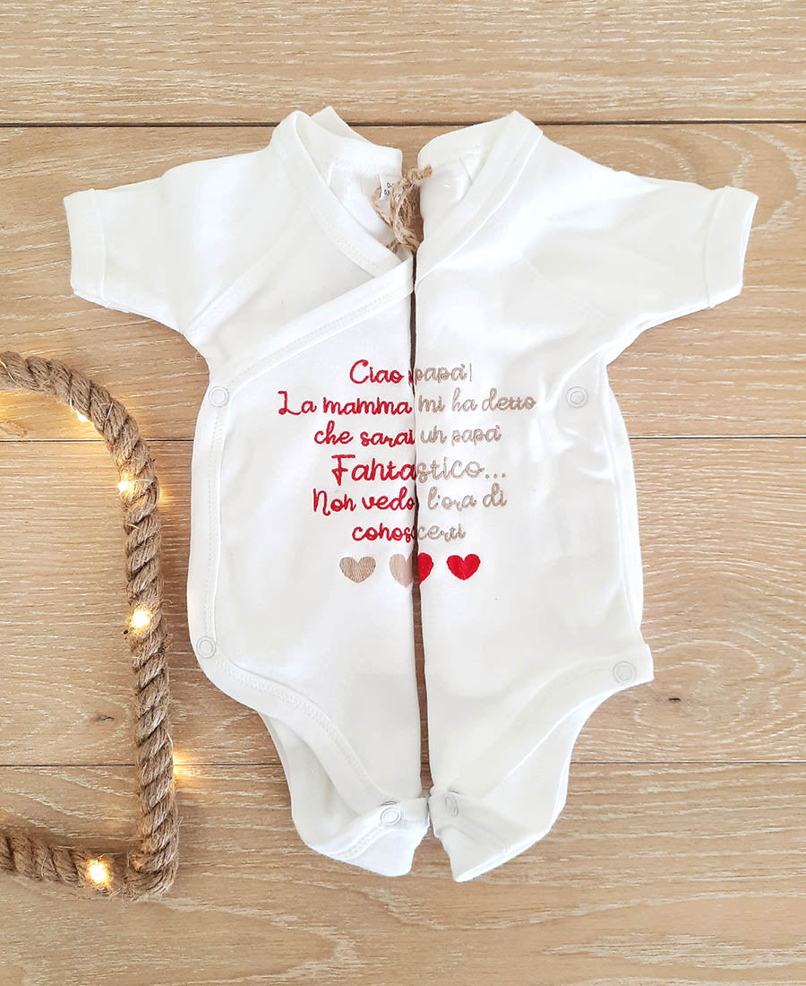 Body - Manica corta aperto - Papà Fantastico