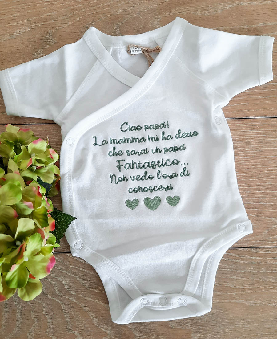 Body - Manica corta aperto - Papà Fantastico