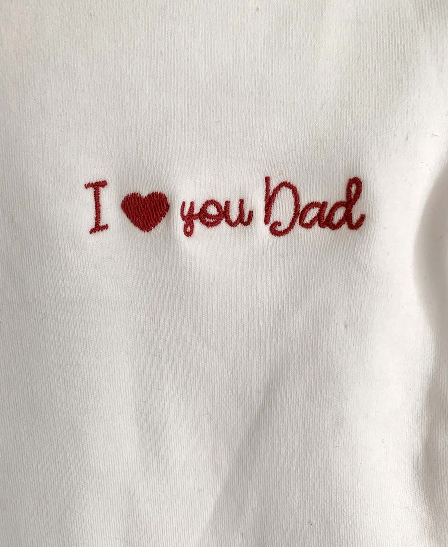 Body - Manica corta chiuso - I Love You Dad
