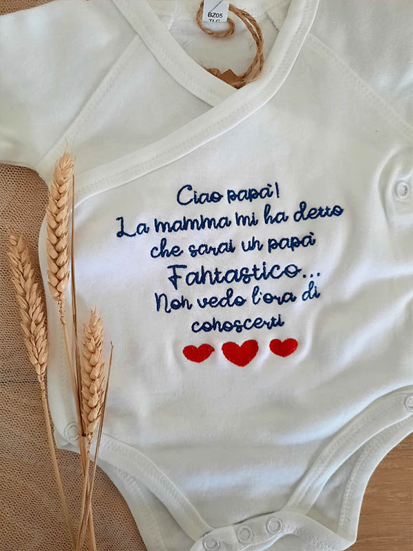 Body - Manica corta aperto - Papà Fantastico