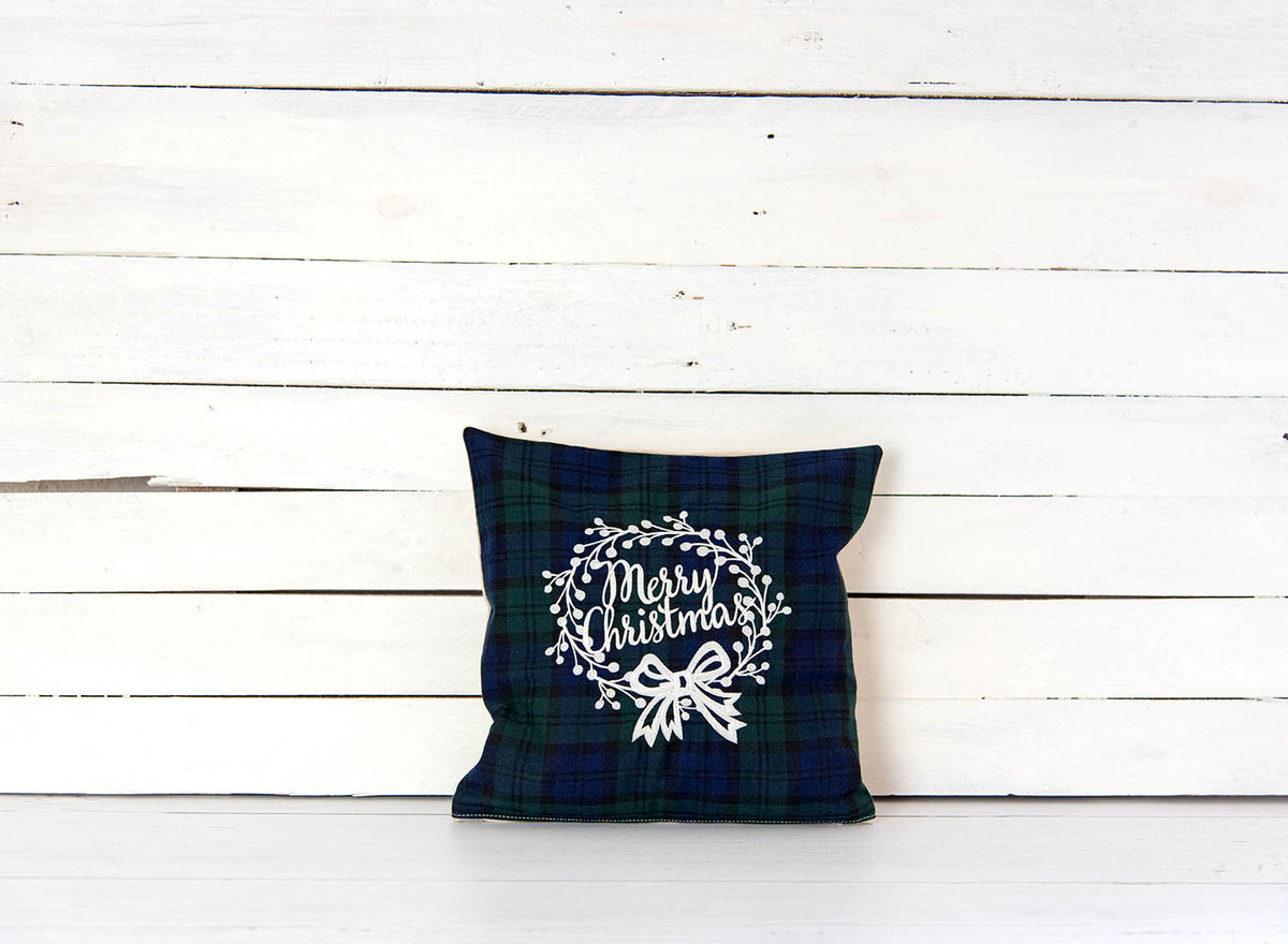 Federa - Tartan Blu e Verde - Merry Christmas